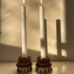 SOLD 🕯 Vintage Candle Holders